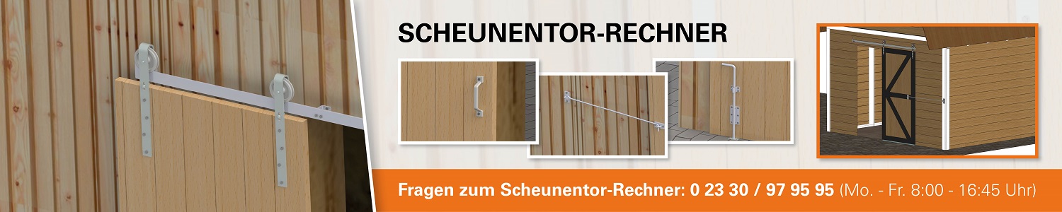 Scheunentorrechner von Siepmann.net