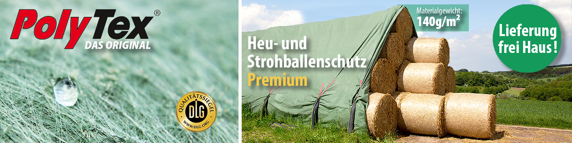 Polytex Stroh- und Heuballenvlies bei siepmann.net