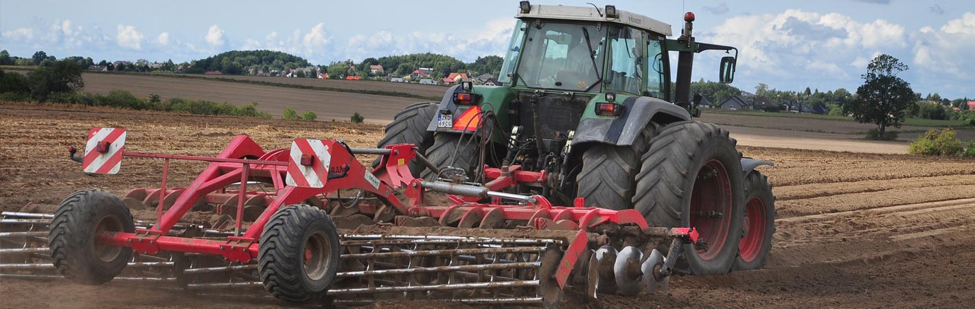 Traktor mit Anhänger, Licht und Hupe in Bayern - Welden