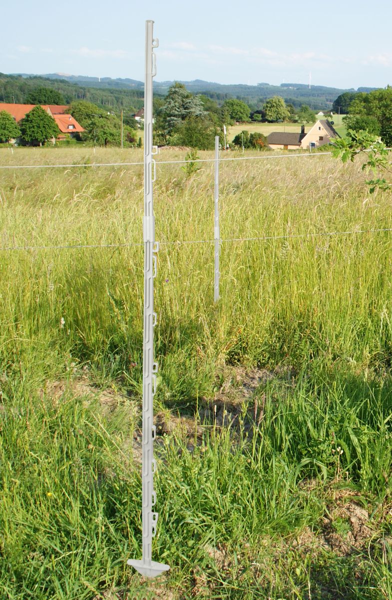 20 Stk. Kunststoffpfahl 150cm teilbar