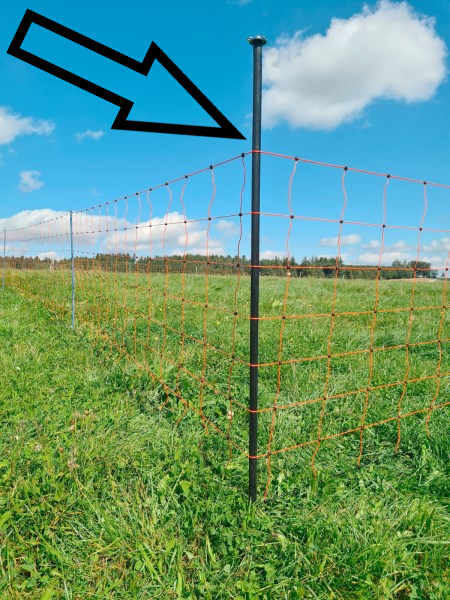 Unterstützungspfahl 145 cm/ 4 Stück