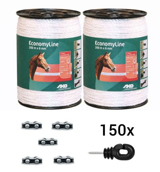 Weidezaun Frühlings-Sparset 400m