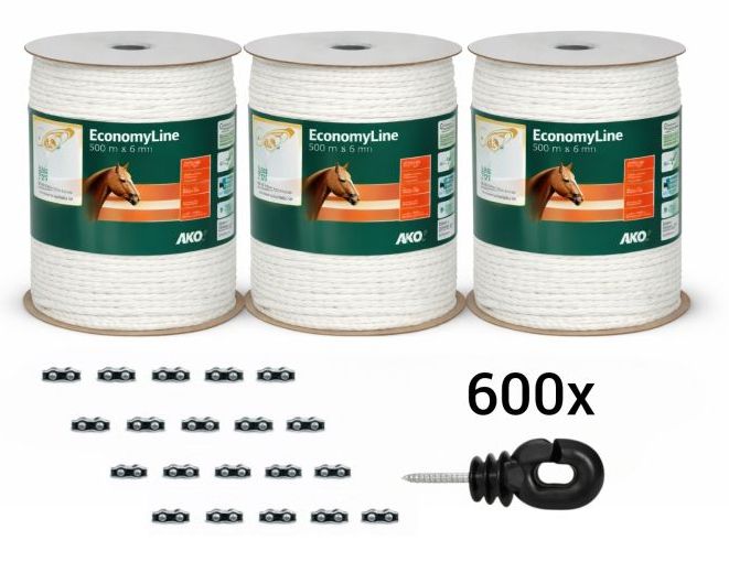 Weidezaun Frühlings-Sparset 1500m