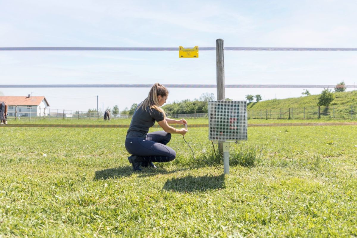 Anti-Diebstahlbox für Weidezaungeräte