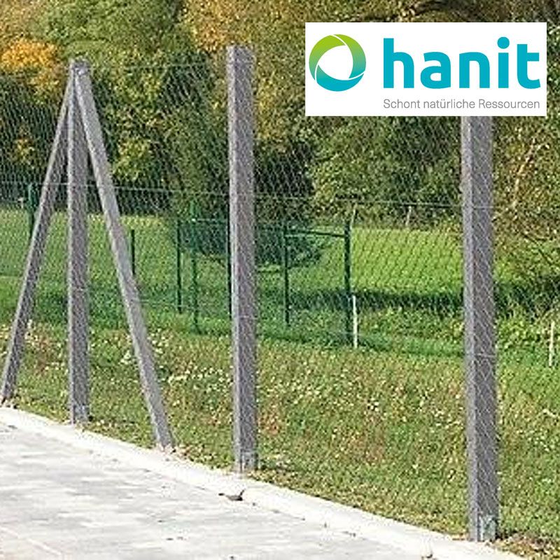 Kunststoff-Recyclingpfahl