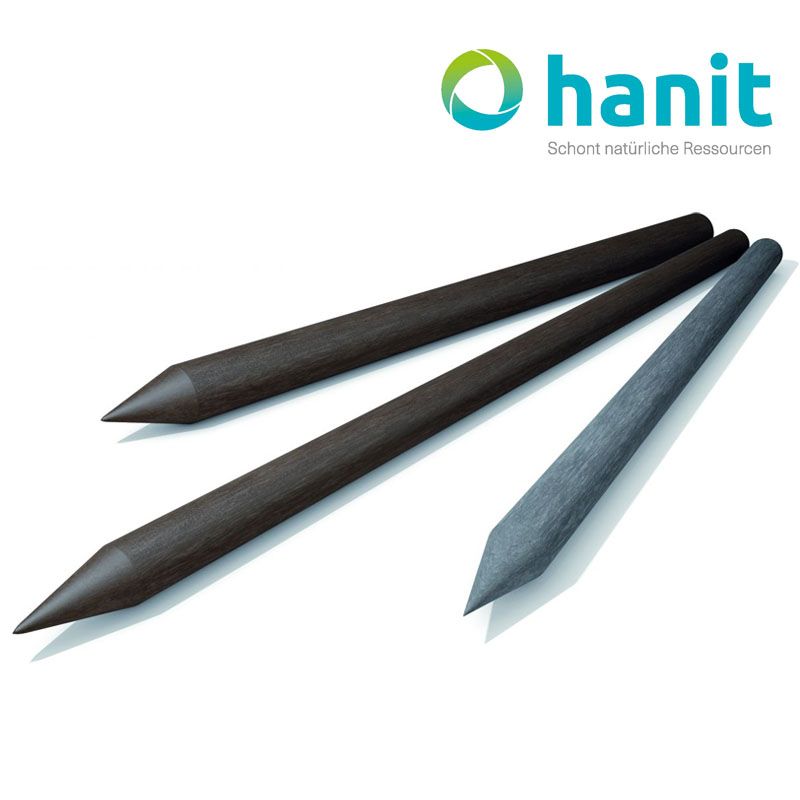 Kunststoff-Recyclingpfähle