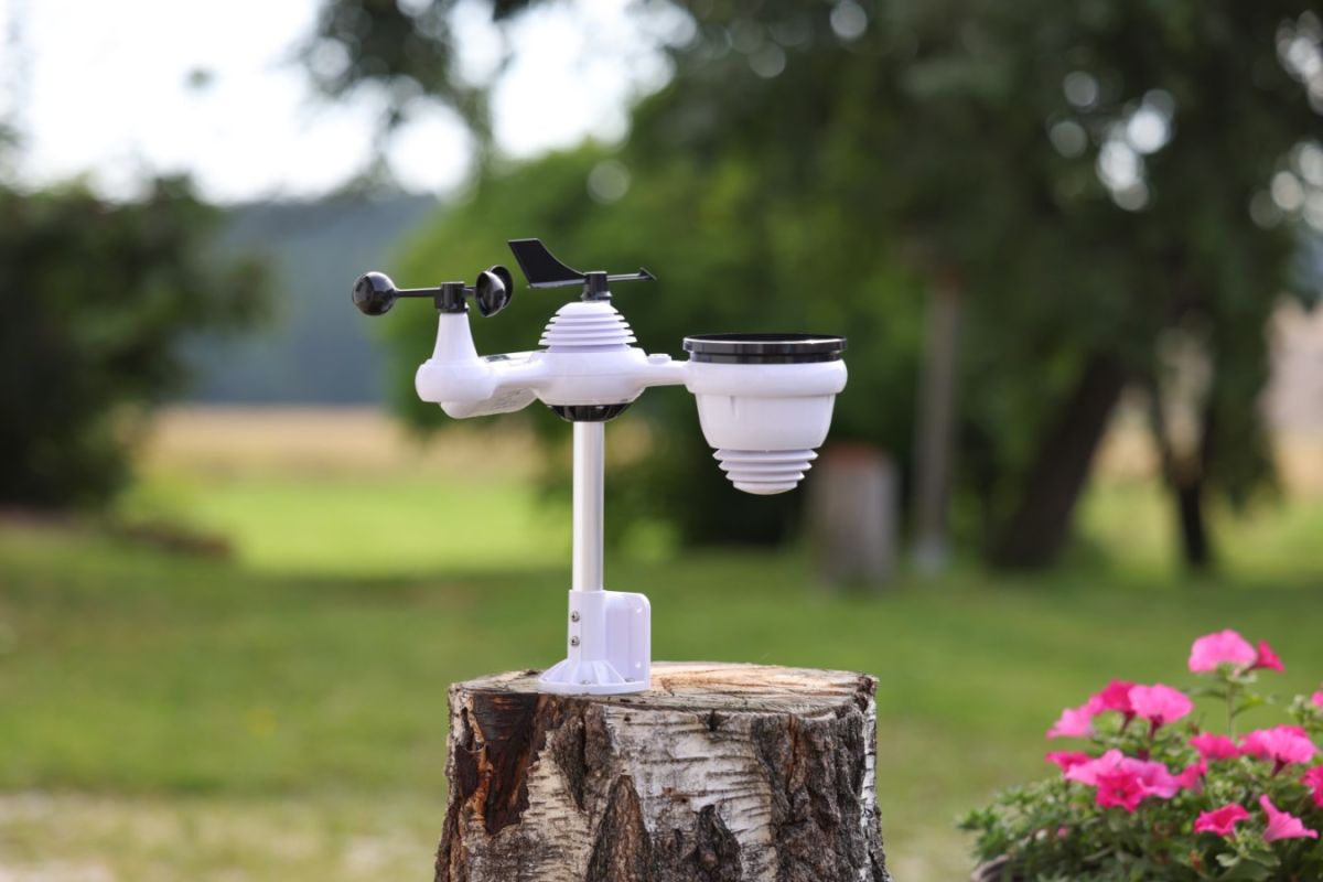 Digitale 7 in 1Wetterstation mit App-Anbindung