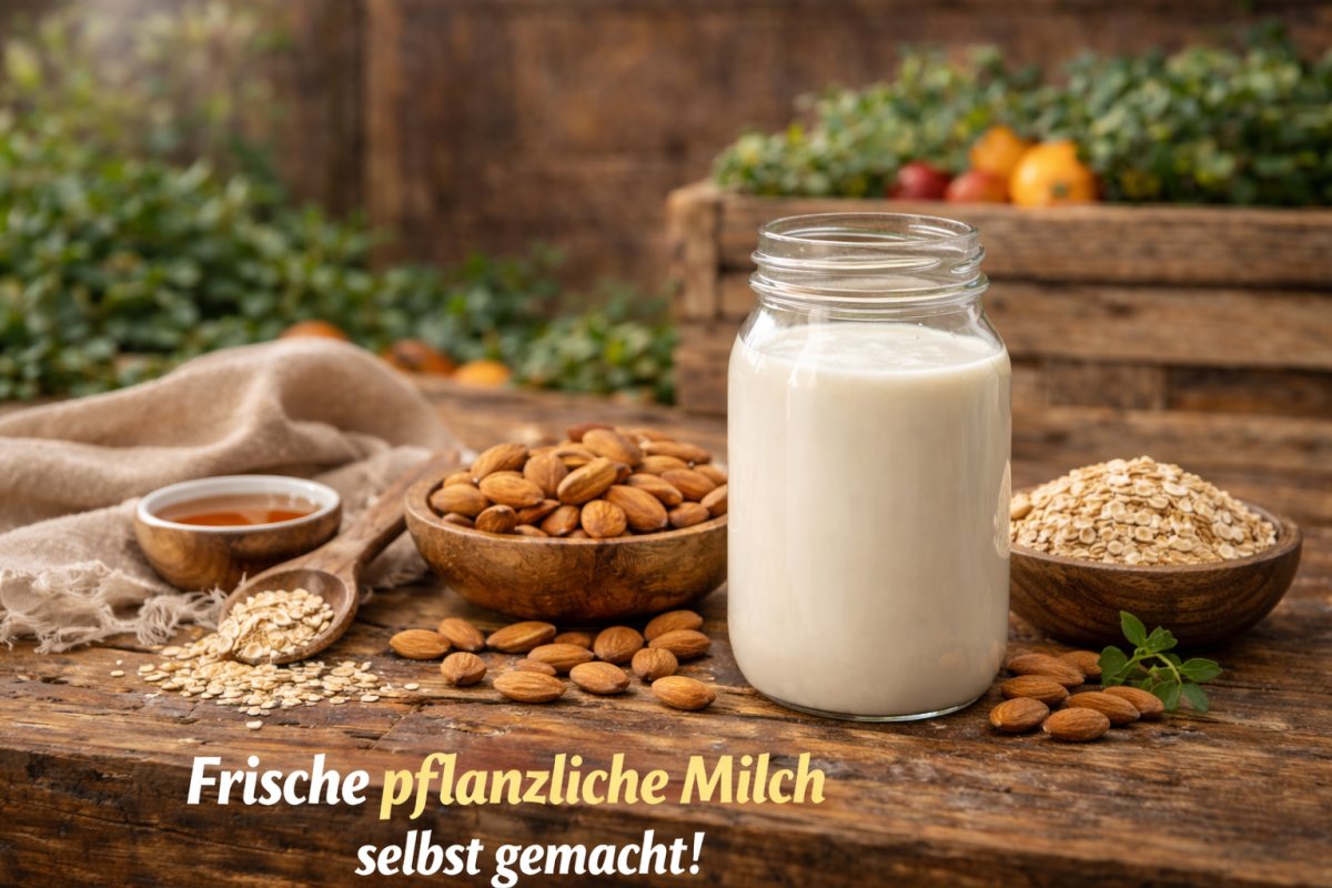 Pflanzenmilch mit Produktideen
