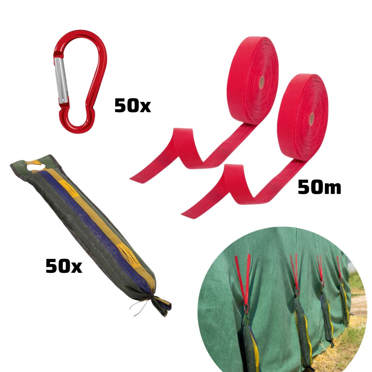 Siloabdeckungs-Set FixTex ®
