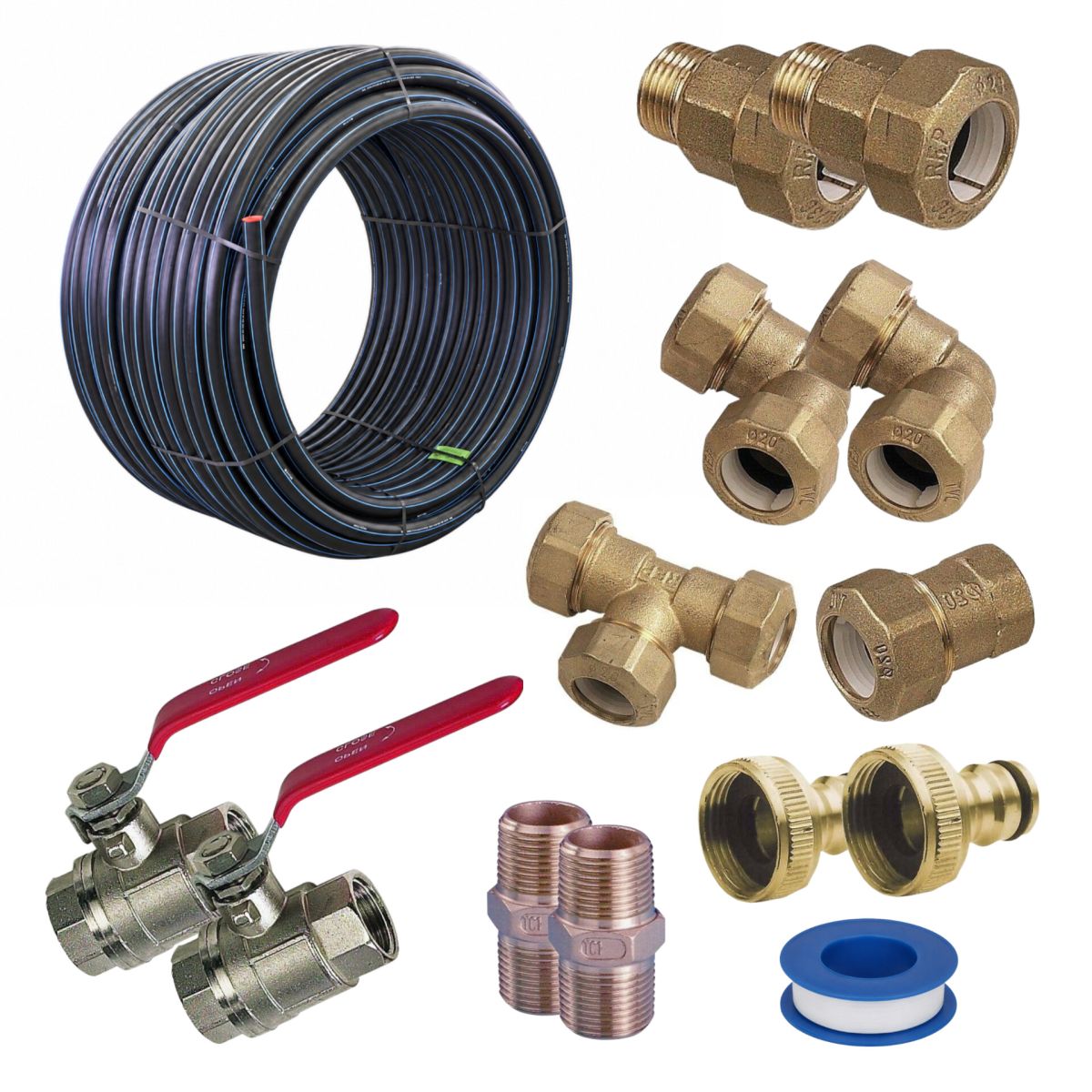 PE-Gartenwasserleitung 100 m