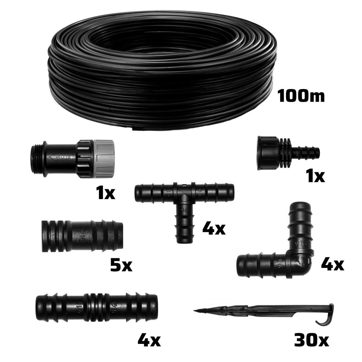 Tropfbewässerungs-Set 100 m
