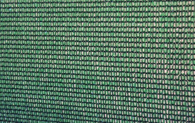 Detailbild Schattiergewebe / Zaunblende