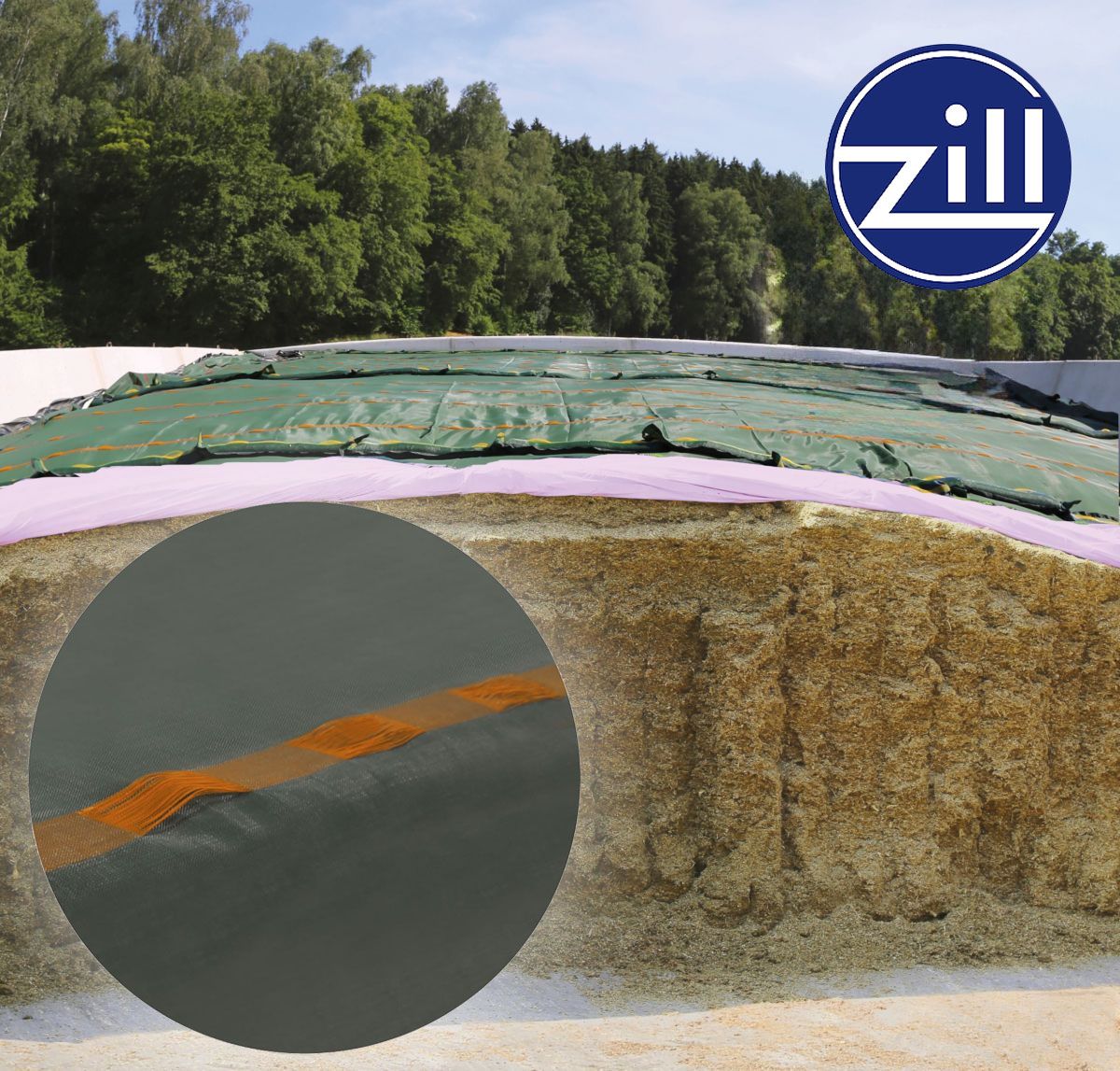 Siloschutzgitter Anwendung