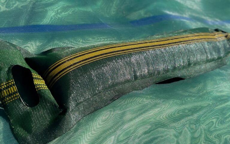 Silosack mit Bindedraht