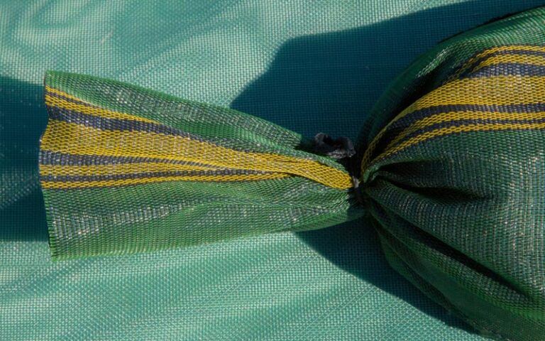 Silosack mit Bindedraht