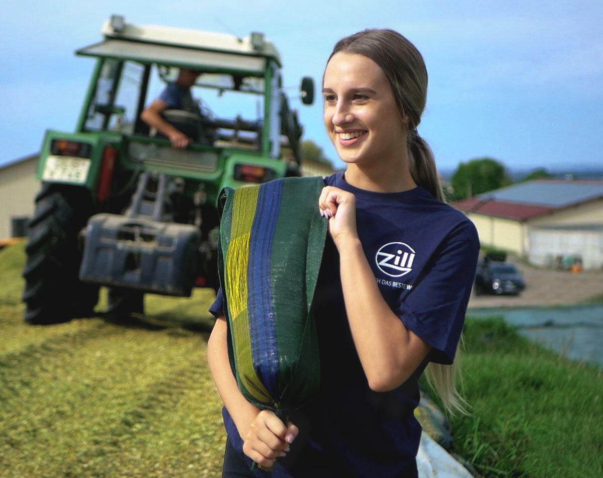 Silosack mit Zugband