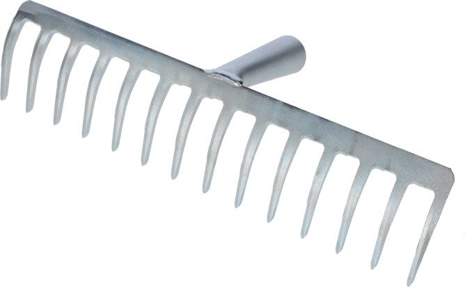 Rechen/Harke aus verzinktem Stahl