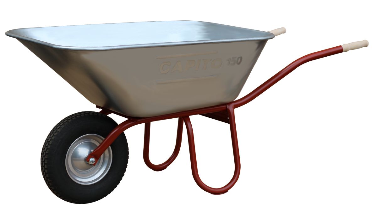 CAPITO Profi-Schubkarre PRAKTICA 150 L