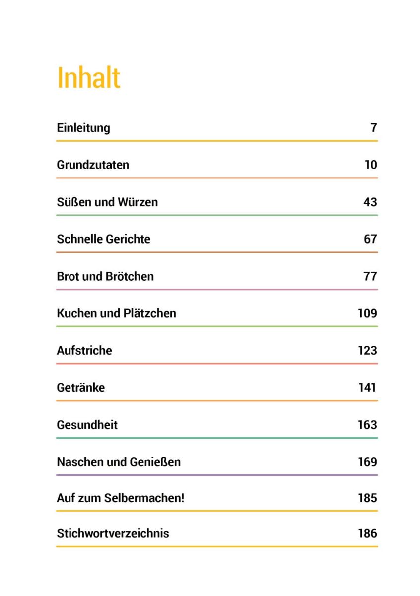 Selber machen - statt kaufen "Küche"