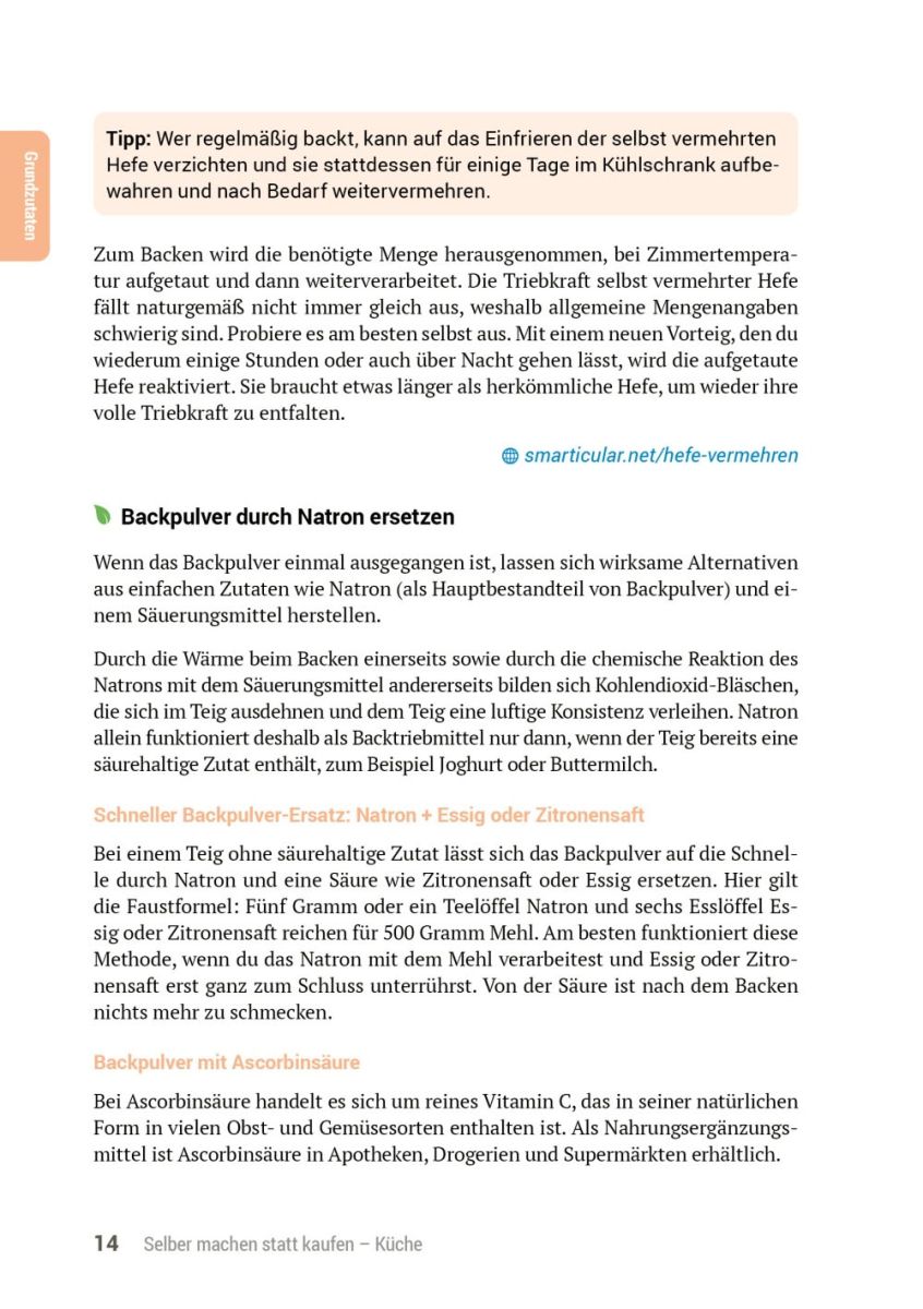 Selber machen - statt kaufen "Küche"