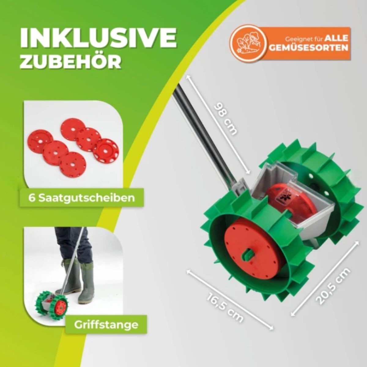 Handsämaschine Super Seeder