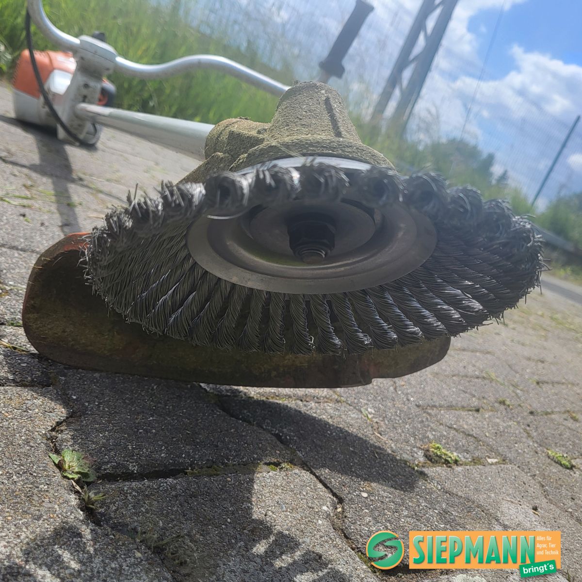 Anwendung 3 Kegelbürste