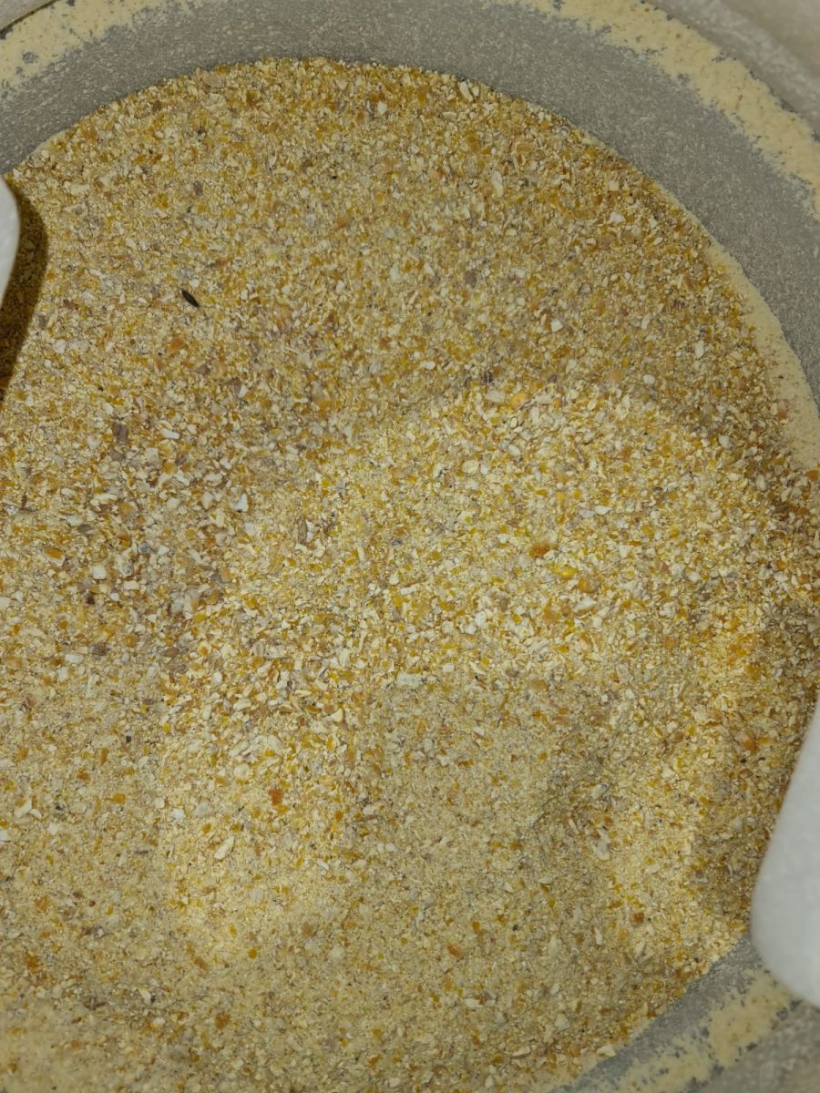 Ergebnis Mais mit 7mm Sieb