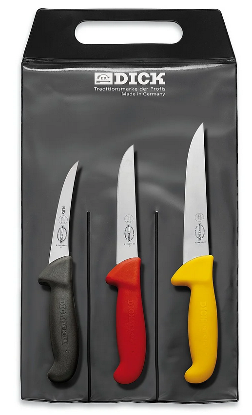 Messersatz 3 teilig ErgoGrip von DICK