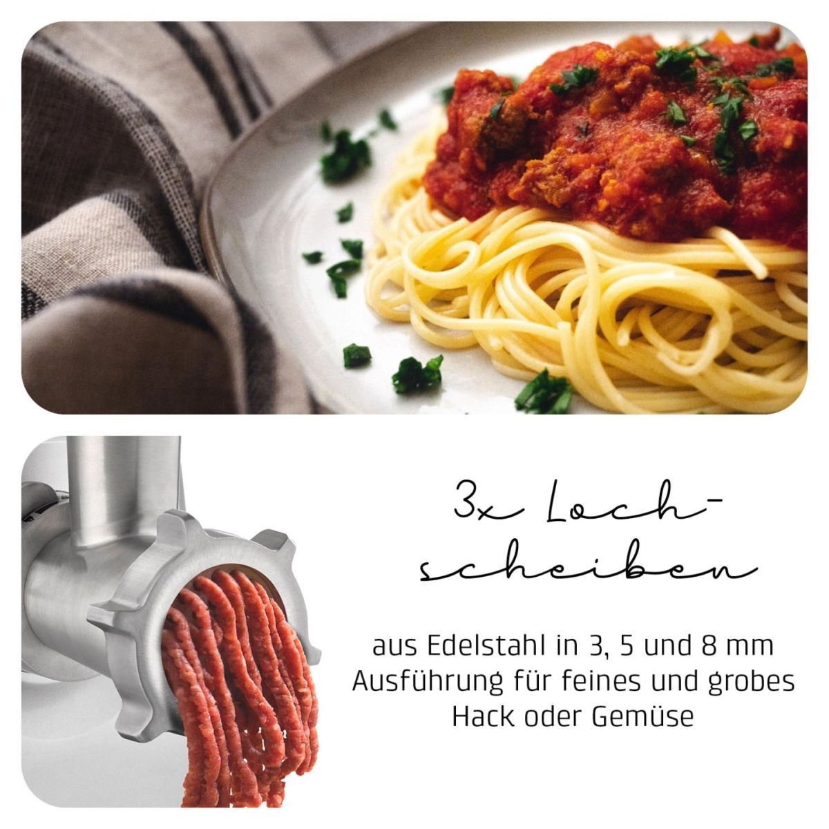 Fleischwolf  CASO FW 2000