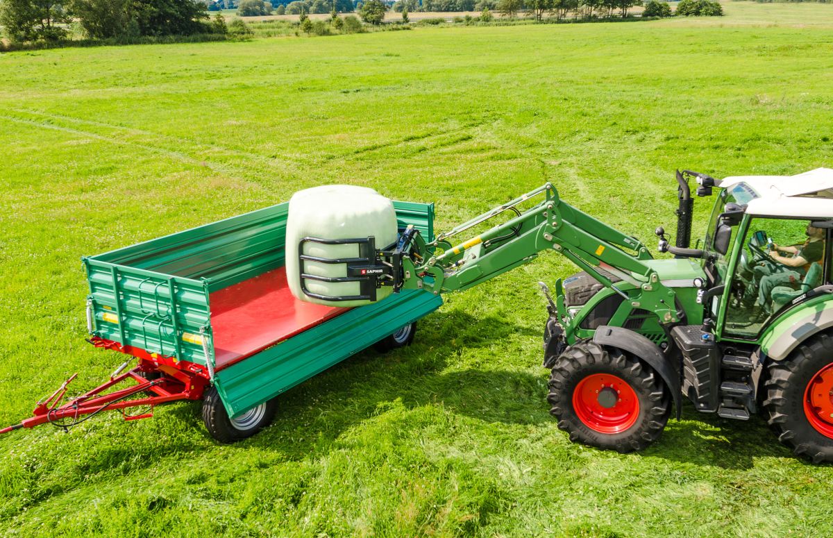 Saphir Folienballenzange