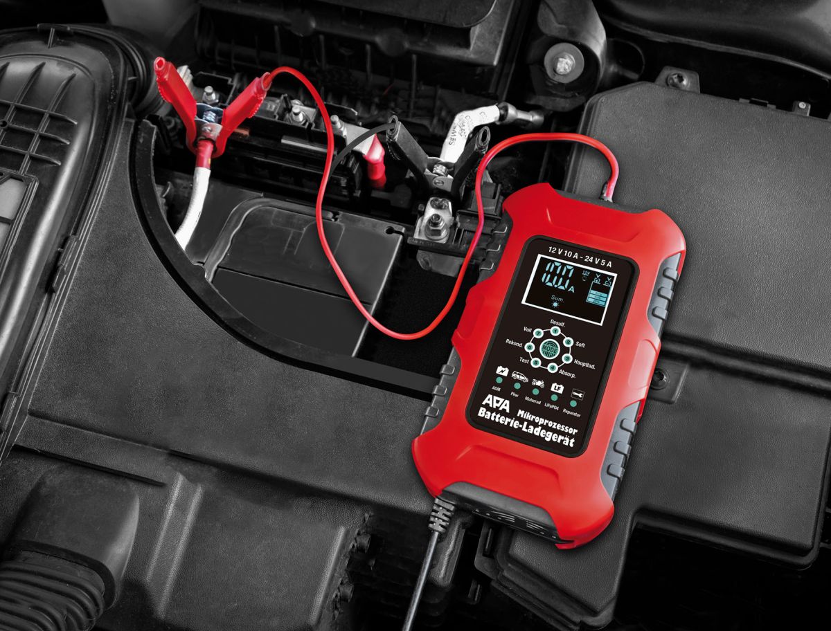 Automatische Umschaltung auf Erhaltungsladung nach dem Laden