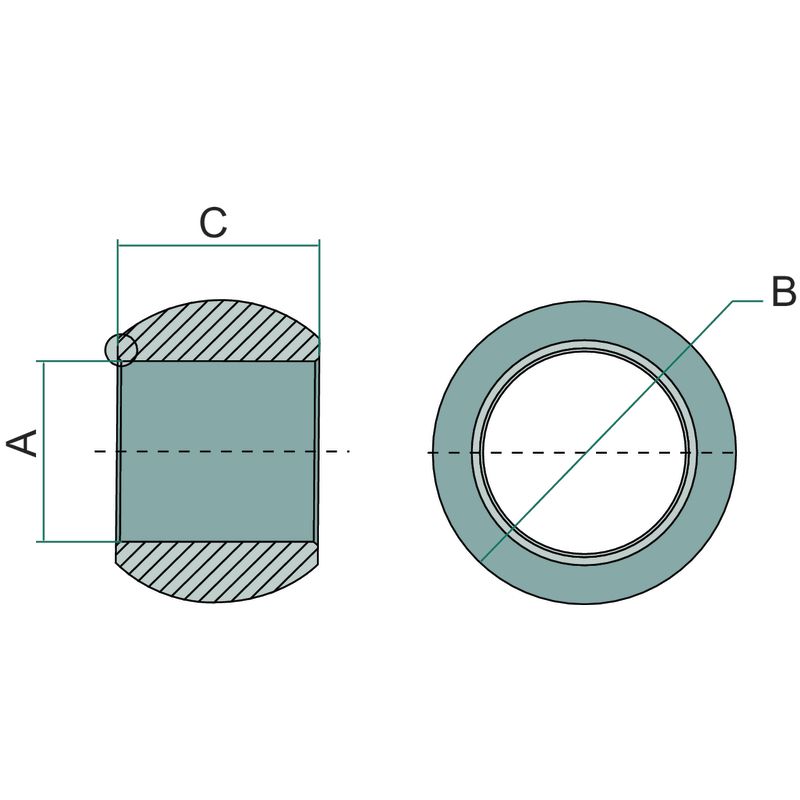 Zecihnung: Unterlenker-Kugel KAT 4 HD