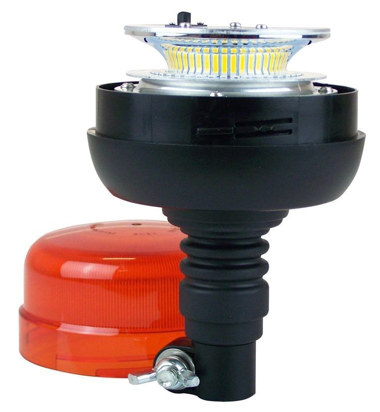 LED Rundumkennleuchte mit geöffnetem "Glas"