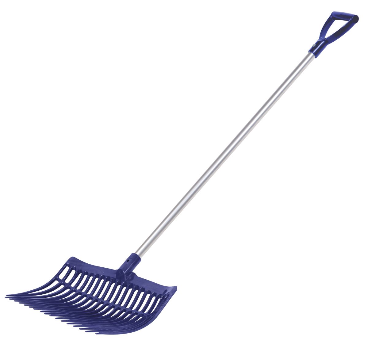 Spänegabel blau mit Stiel - Original V-Fork