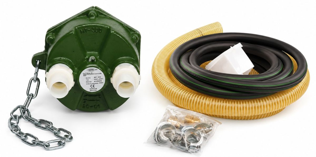 Zapfwellenpumpe MT 300 komplett mit Schläuchen, Saugkorb und Schlauchschellen