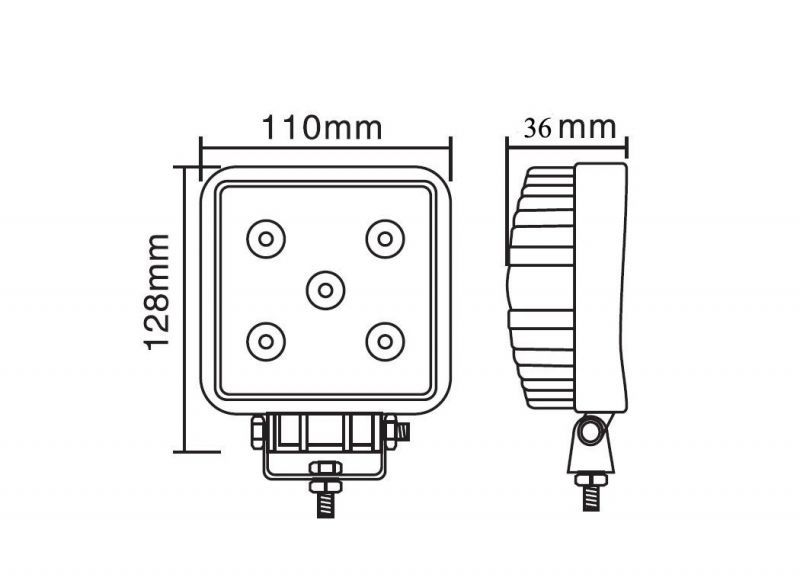 LED Arbeitsscheinwerfer 15 W