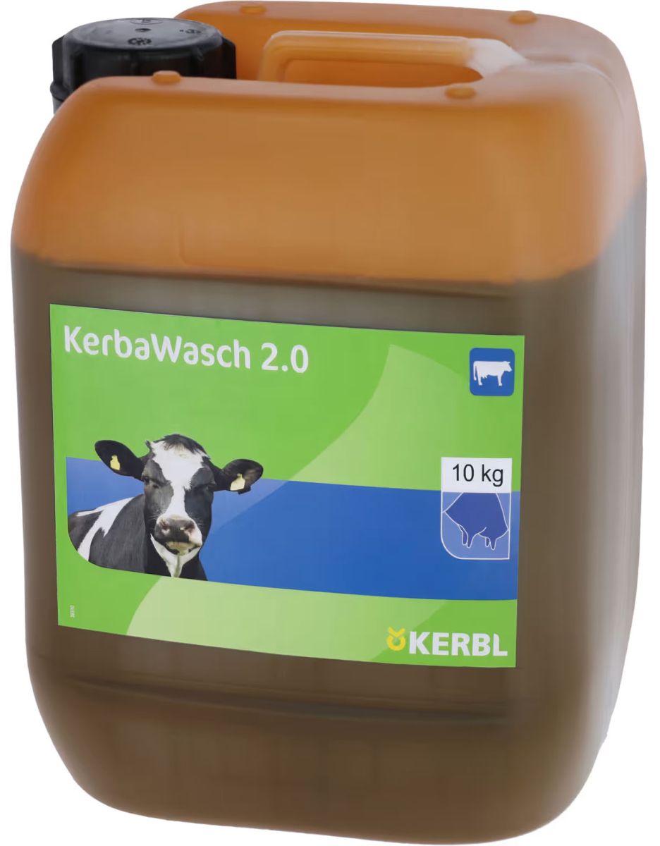 10-kg-Kanister KerbaWasch 2.0 Euterreinigungsmittel für Milchkühe