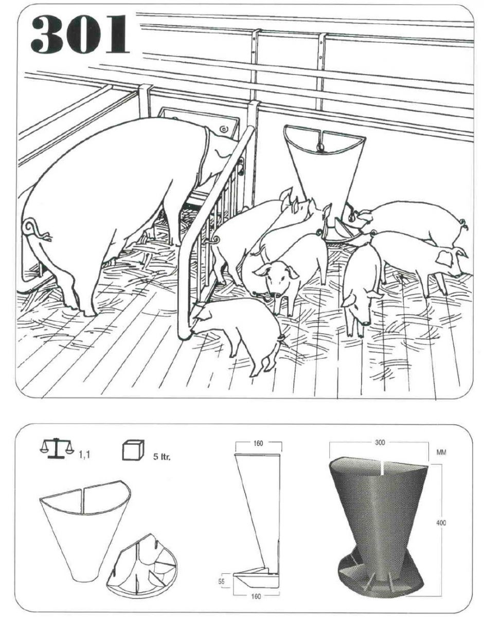 Skizze des Futterautomats