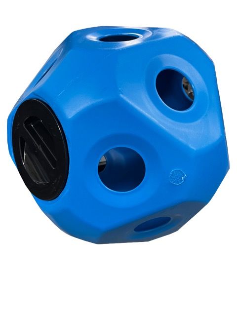 Futterspielball blau