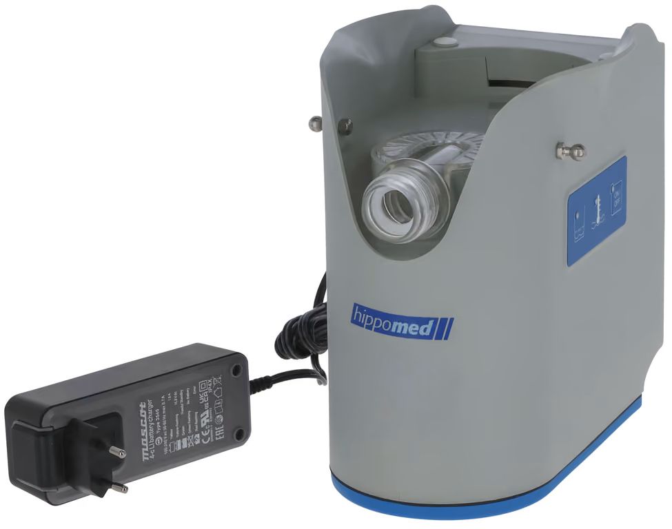 AirOne Flex Ultraschall-Inhalationsgerät für Pferde mit Netzteil und Zubehör