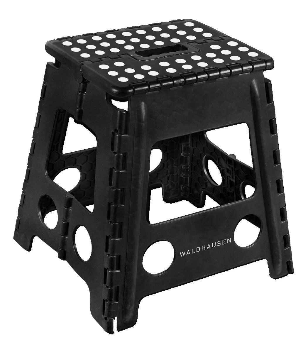 klappbare Aufsteigehilfe in schwarz von Waldhausen