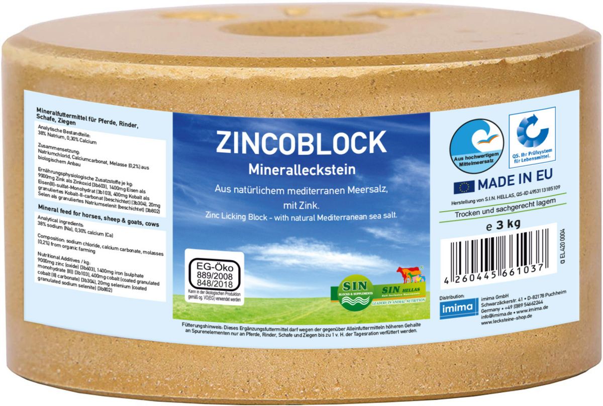 Mineralleckstein ZINCOBLOCK