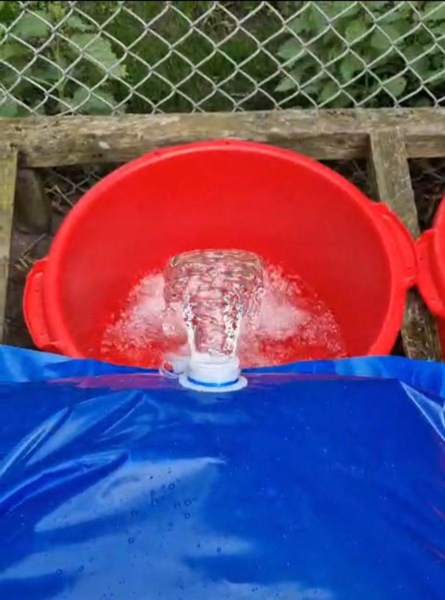 Zum Befüllen eignet sich hervorragend unser H2goBag