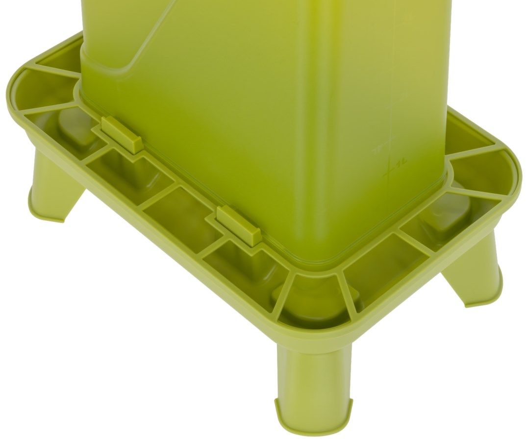 Futterautomat mit Füßen 5,5L mit Futtergitter