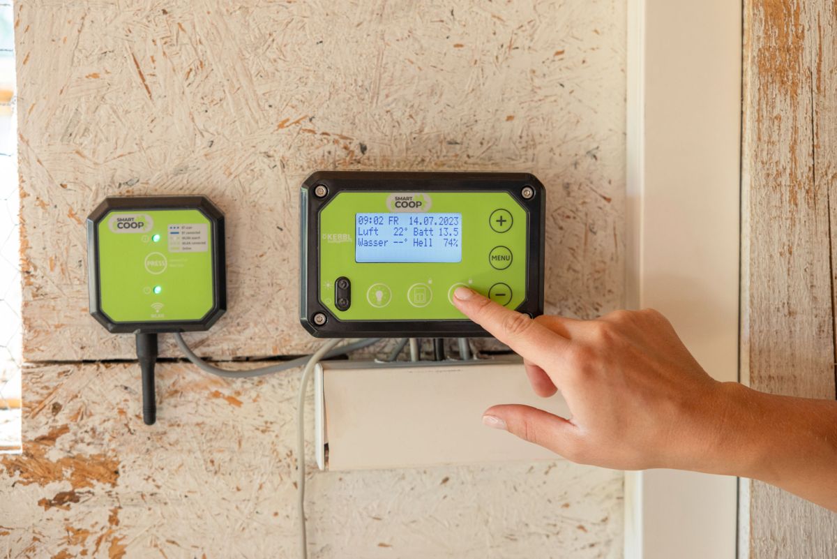 SmartCoop Steuerung von Kerbl