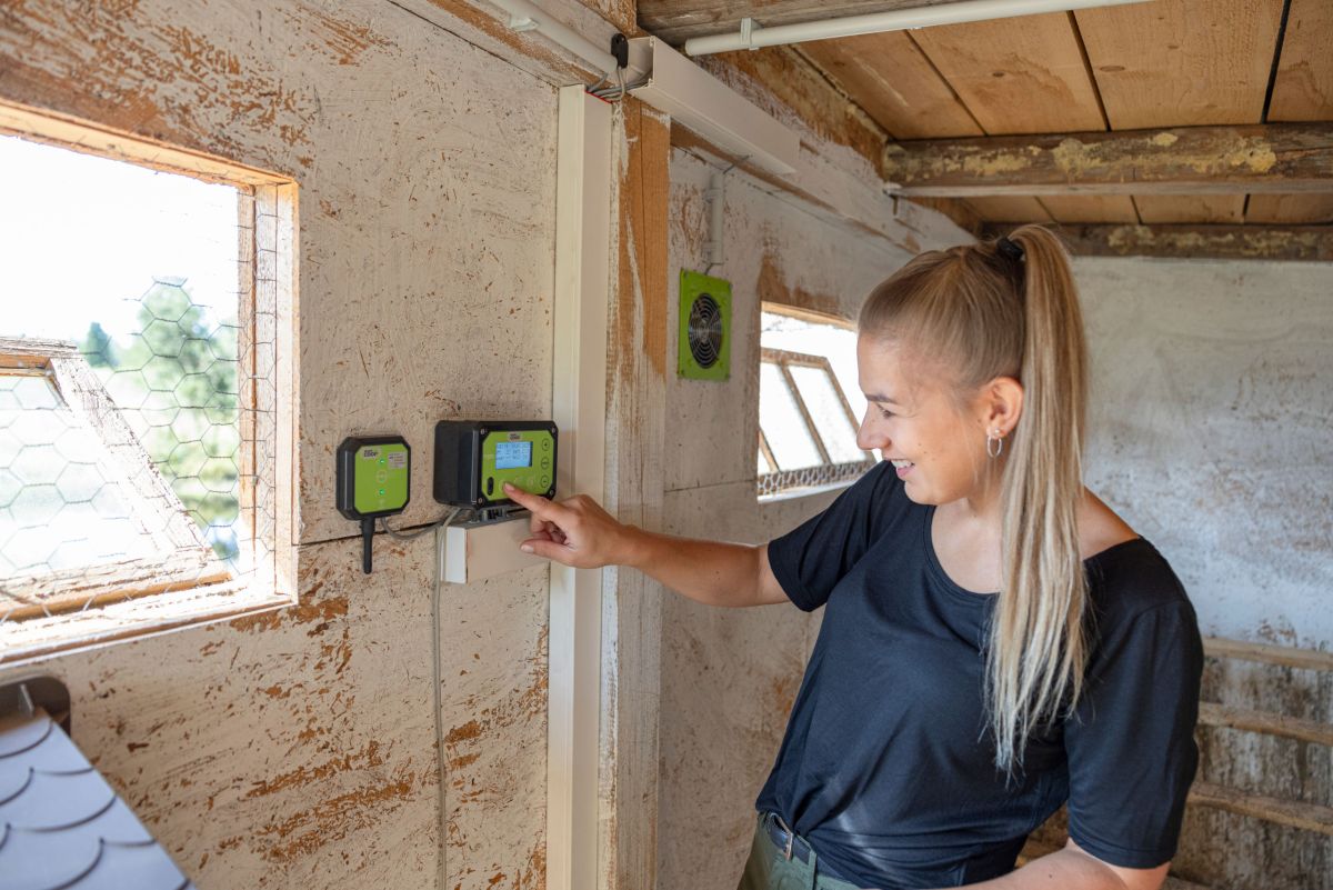 SmartCoop Steuerung von Kerbl