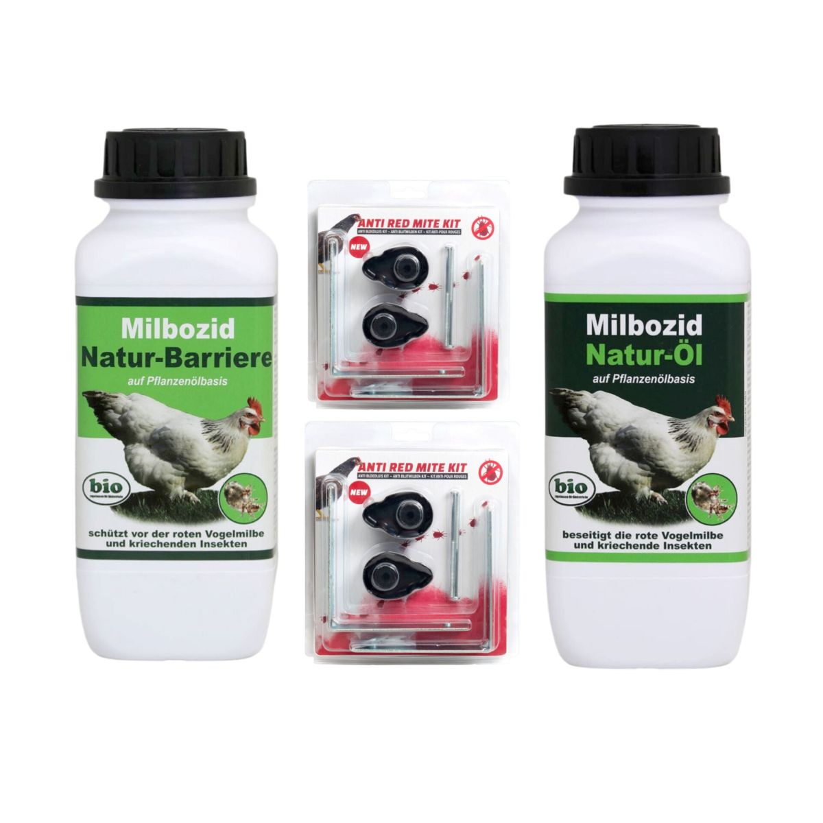 Hühnerstall Milben-Stopp Set