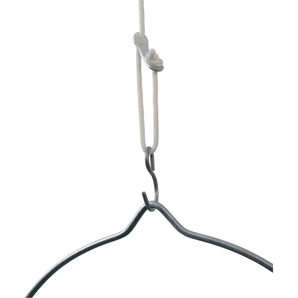 Eimerbügel mit stellbarer Aufhängung