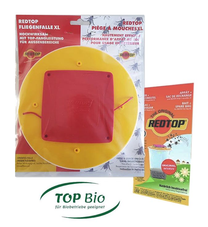 REDTOP® Fliegenfalle XL inkl. Lockstoff