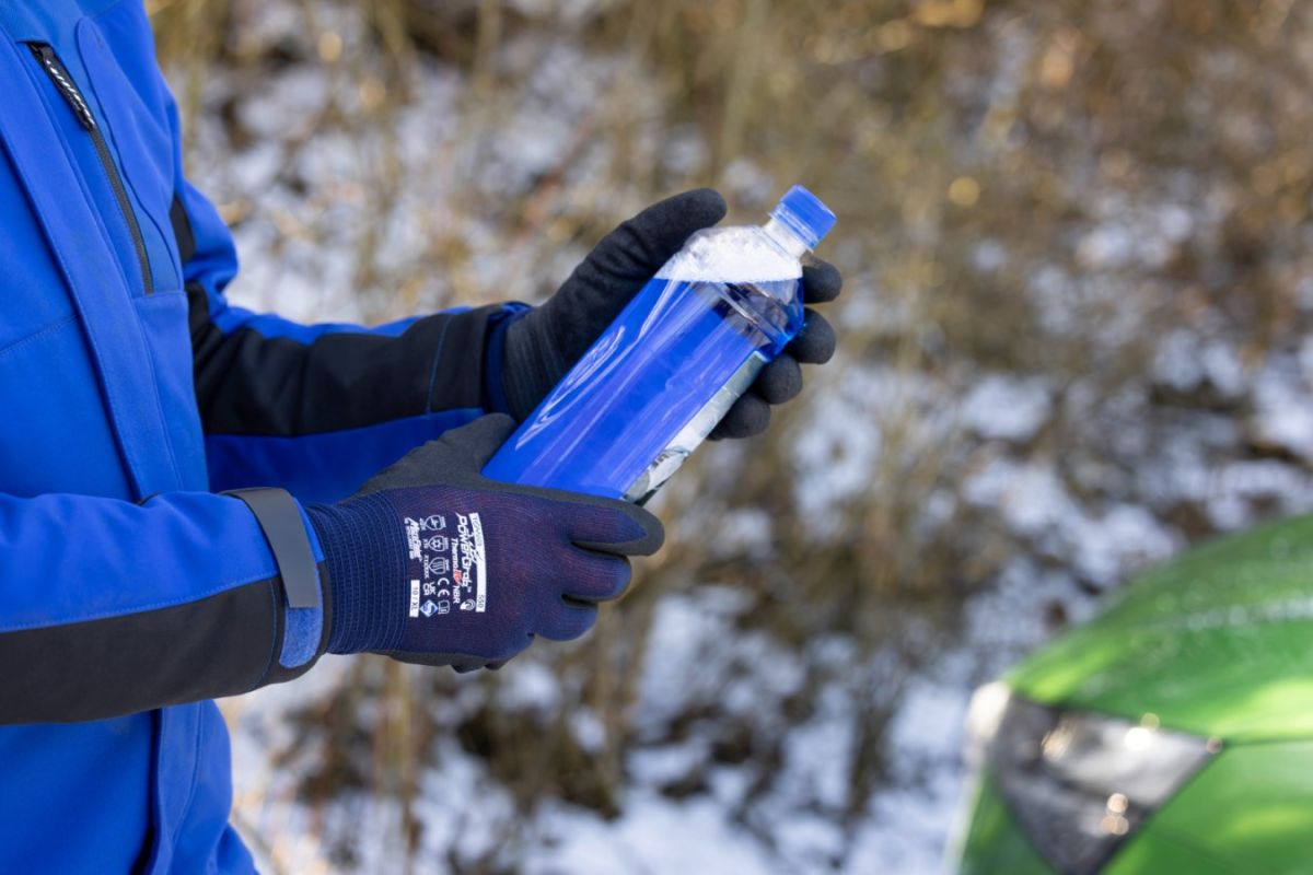 Winterhandschuh PowerGrab Thermo - gutes Tastgefühl ist gegeben